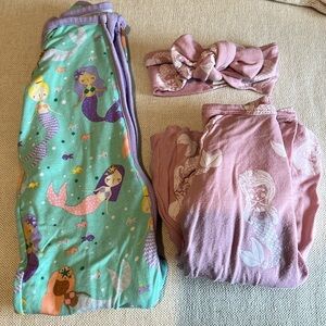 Little Sleepies & Spearmint Love Mermaid bundle